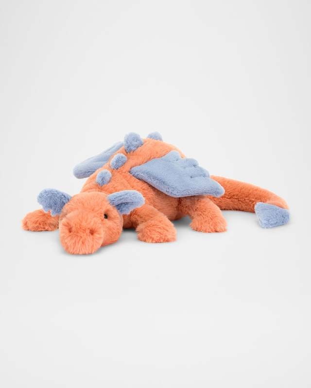 Persimmon Dragon Large Stuffed Animal